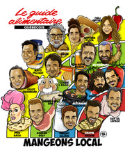 Charger l'image dans la galerie, LE GUIDE ALIMENTAIRE QUÉBÉCOIS *version 2* (blanc ou noir)